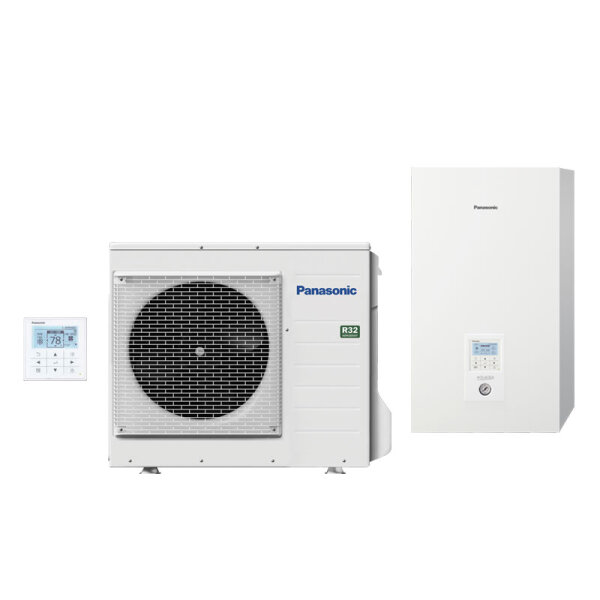 Panasonic Set Aquarea LT Generation J WH-UD09JE5 + WH-SDC0709J3E5 Hydromodul | 9 kW | Heizstab 3 kW