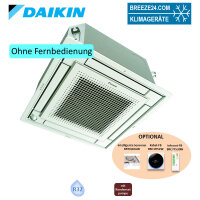 Daikin FXZA50A 4-Wege-Deckenkassette mit Blende BYFQ60C4S...