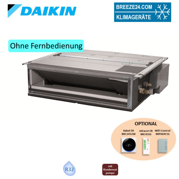 Daikin VRV 5 Kanalgerät 5,6 kW - FXDA50A mit niedriger statischer Pressung R32