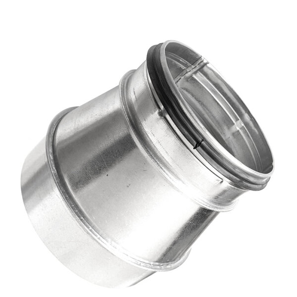 Wickelfalzrohr Reduzierstück Ø 200 mm auf 125 mm verzinkt mit Dichtung