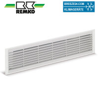 Luftaustrittsgitter Edelstahl für KWK Kanalgeräte