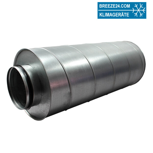 Rohr-Schalldämpfer Durchmesser 250 mm Länge 900 mm