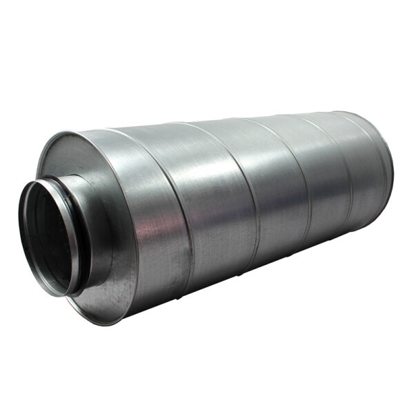 Rohr-Schalldämpfer Durchmesser 250 mm Länge 900 mm