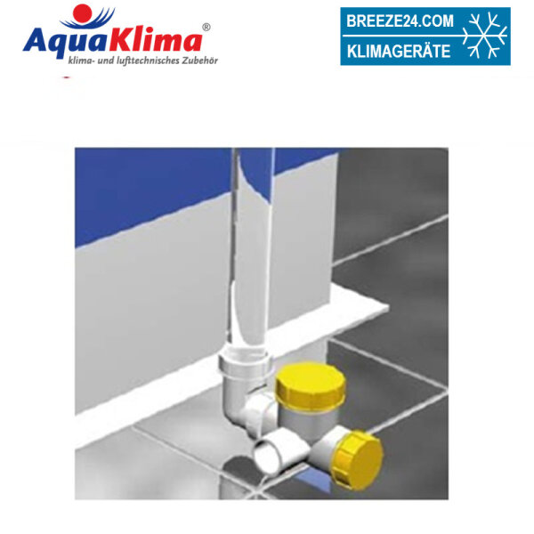 Sondersiphon saugseitig, transparent  100200