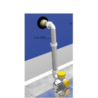 Sondersiphon saugseitig, transparent  100200