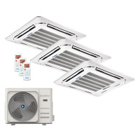 Kaisai Set 3 x 4-Wege-Deckenkassette Euroraster 3,5 kW -...