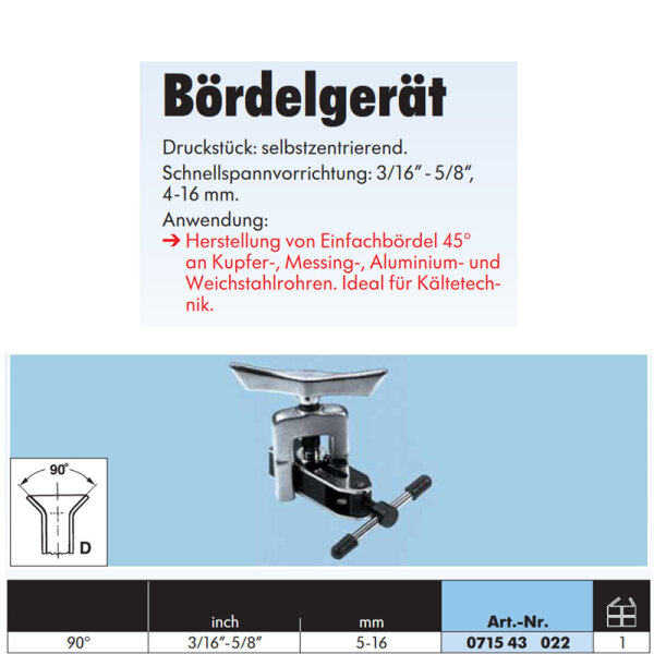 Bördelgerät