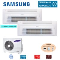 Samsung Set 2 x 1-Wege-Deckenkassette AJ026TN1DKG + AJ...