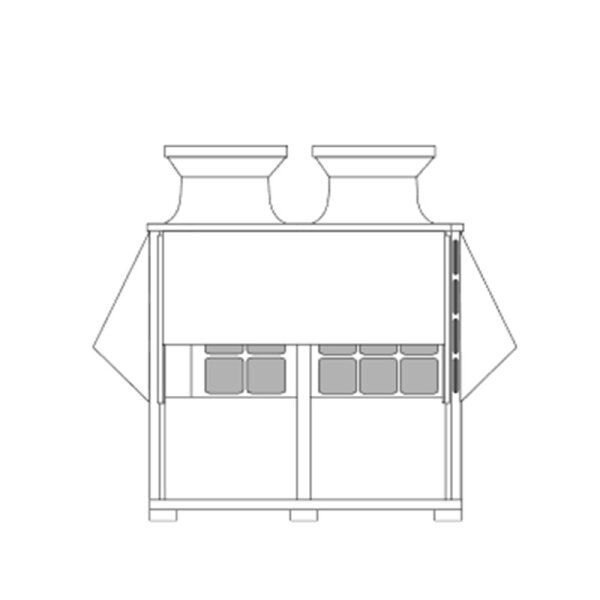 Mitsubishi Electric SH-XL YNW-A Windschutzhaube für City Multi "XL" Außengerätemodule