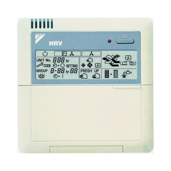 Daikin BRC301B61 Kabelfernbedienung für HRV/VAM Geräte