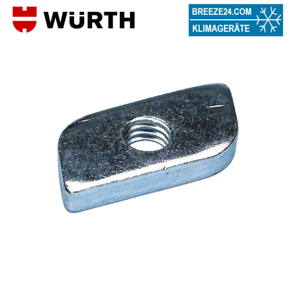 Würth Schiebemutter M8/M10 passend für Montageschiene 26 x 18 mm, 26 x 26 mm, 28 x 28 mm