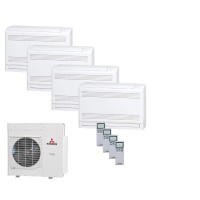 Mitsubishi Heavy Set 4 Truhengeräte 3,5kW 4 x...
