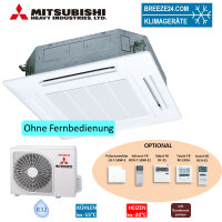 Mitsubishi Heavy Set 4-Wege-Deckenkassette 4,0 kW...