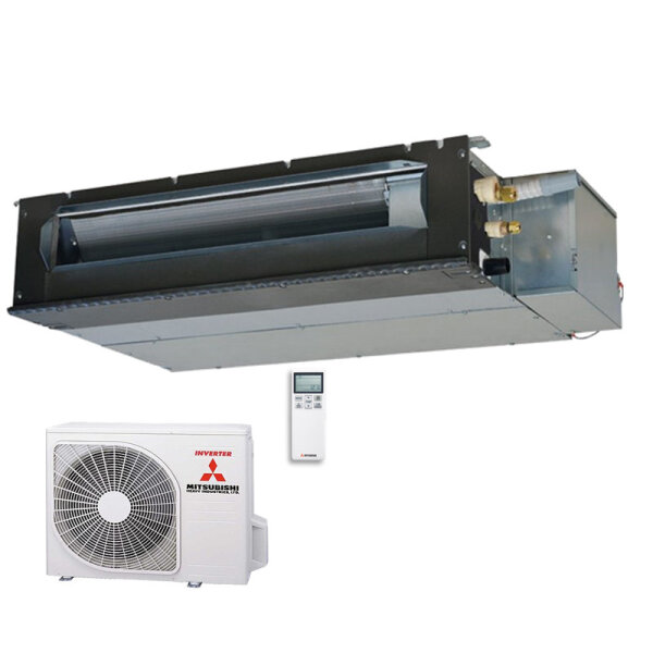 Mitsubishi Heavy Set Kanalgerät 3,5 kW - SRR35ZS-W + SRC35ZS-W2 Raumgröße 35 - 40 m² R32