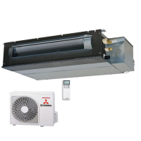 Mitsubishi Heavy Set Kanalgerät 3,5 kW - SRR35ZS-W +...