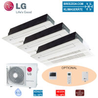 LG Set 3 x 1-Wege-Deckenkassette 2,6/3,5 kW MT09R NU1 + 2...