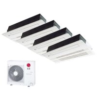 LG Set 4 x 1-Wege-Deckenkassette 2,6 kW 4 x MT09R NU1 mit...