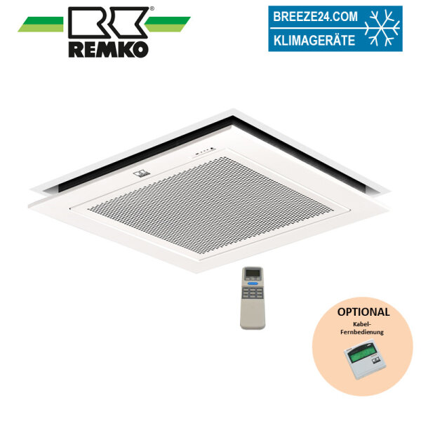 Remko KWD 25 EC Coanda Deckenkassette wassergekühlt mit EPA-Filter (Klasse E12) 1,5 kW