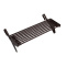 Dachtritt - Set 80 x 25cm braun