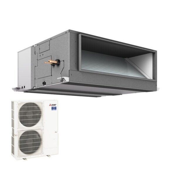 Mitsubishi Electric Set Kanaleinbaugerät 22,0 kW PEA-M250LA2 + PUZ-ZM250YKA2 - R32 Klimaanlage