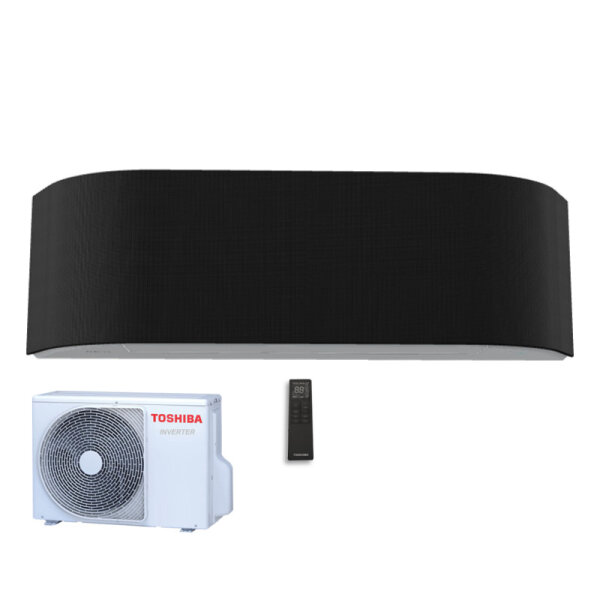Toshiba Set Wandgerät Haori 2,5 kW - RAS-B10N4KVRG-E + RAS-10J2AVSG-E1 | WiFi | Raumgröße 25 - 30 m²