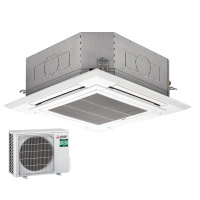 Mitsubishi Electric Set Deckenkassette 3,6 kW PLA-M35EA2...
