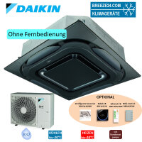 Daikin Set 4-Wege-Deckenkassette 12,1 kW FCAHG125H-5 +...