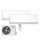 Panasonic Set 2 Wandgeräte 2,5 kW - 2 x CS-Z25XKEW + CU-2Z41TBE R32 Klimaanlage