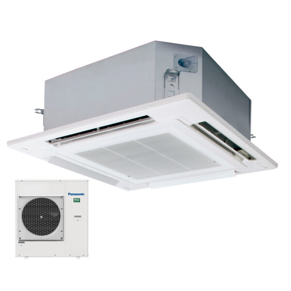 Panasonic Set S-6071PU3E + Blende CZ-KPU3W + U-71PZH4E5 PACi NX Elite Deckenkassette 7,1 kW R32
