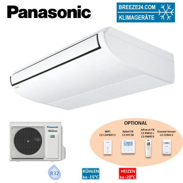 Panasonic Set Deckenunterbaugerät 6,0 kW S-6071PT3E + U-60PZH3E5 PACi NX Elite Raumgröße 60 m² R32