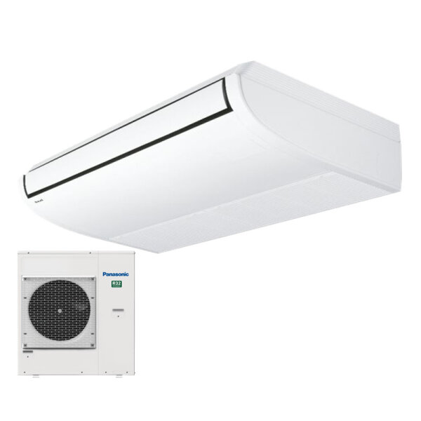 Panasonic Set Deckenunterbaugerät 6,8 kW S-6071PT3E + U-71PZH4E5 PACi NX Elite Raumgröße 70 m² R32