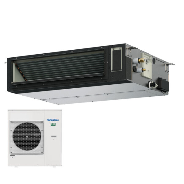 Panasonic Set Kanalgerät 6,8 kW S-6071PF3E + U-71PZH4E5 Elite | Raumgröße 70 - 75 m² | R32