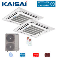 Kaisai Set 2 x KCD-24HRG32X + KCD-HRG32 Deckenkassette +...