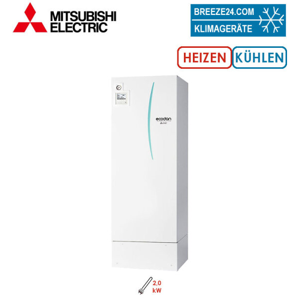 Mitsubishi Electric ERPT20X-YM9E Speichermodul Kühlen/Heizen 200 Liter Heizstab 9,0 kW