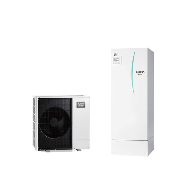 Mitsubishi Electric Set 8.44 PUZ-WM112YAA + ERPT30X-VM2ED Monoblock-Wärmepumpe + Speichermodul 11kW