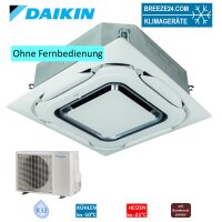 Daikin Set 4-Wege-Deckenkassette 3,5kW -  FCAG35B-4 +...