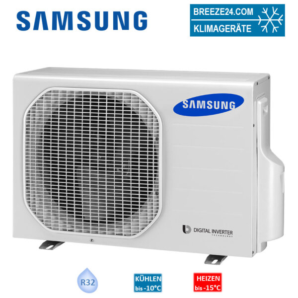Samsung Elite Wind free AR 12 TXCAAWKXEU Außengerät 3,5 kW für 1 Innengerät | Raumgröße 35 - 40 m² | R32