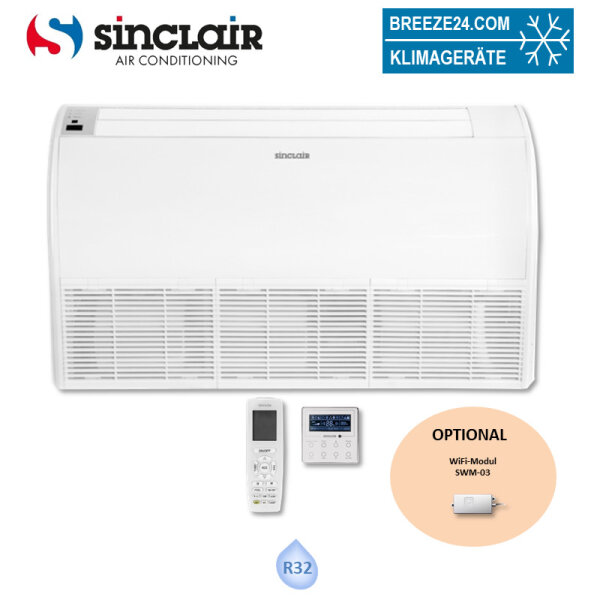 Sinclair Truhengerät ASF-30BI 8,5 kW R32 (Nur Monosplit)