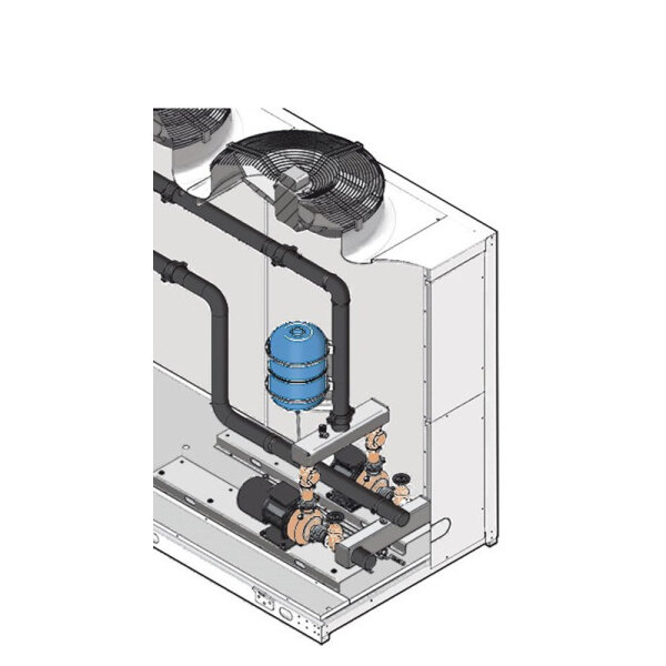 Remko Standard-Pumpe und Manometer für Kaltwasser-Erzeuger