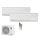 Sinclair Set 2 Wandgeräte KEYON 3,2/3,2 KW 2 x SIH-12BIK + MV-E21BI R32 Klimaanlage