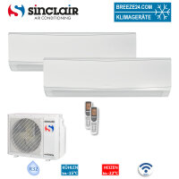 Sinclair Set 2 Wandger&auml;te KEYON 3,2/4,6 KW SIH-12BIK...