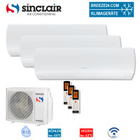 Sinclair Set 3 Wandger&auml;te TERREL 2,7/3,5/5,2 kW...