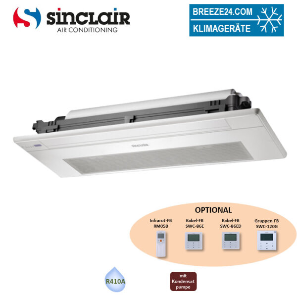 Sinclair SDV5-22C1A 1-Wege-Deckenkassette + Blende 2,2 kW VRF