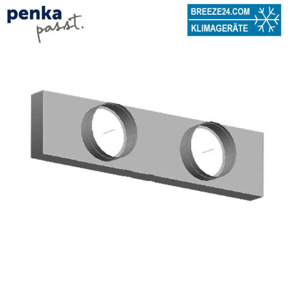 Penka Kanaladapter Zuluft Z_156x668-2d14.steck für Daikin FDXM25-35/FNA25-35