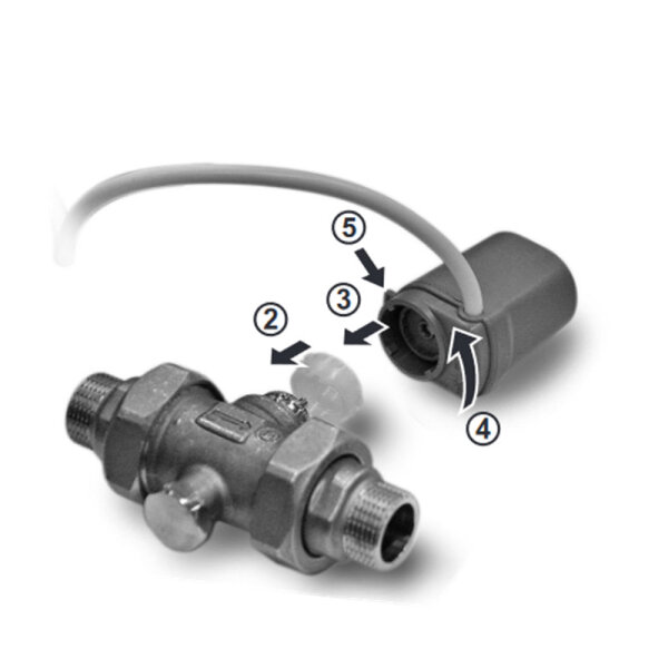 Daikin EKMV2C09B 2-Wege-Ventil-Kit für Daikin Kaltwasser-Deckenkassetten