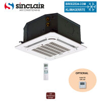 Sinclair SF-600C2M 4-Wege-Deckenkassette Kaltwasser...