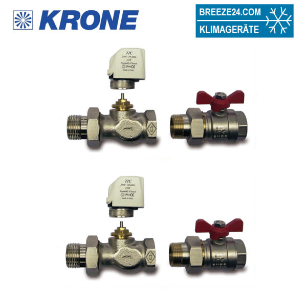 Krone 2 x C-PW-V2WK 2-Wege-Ventilbaugruppe