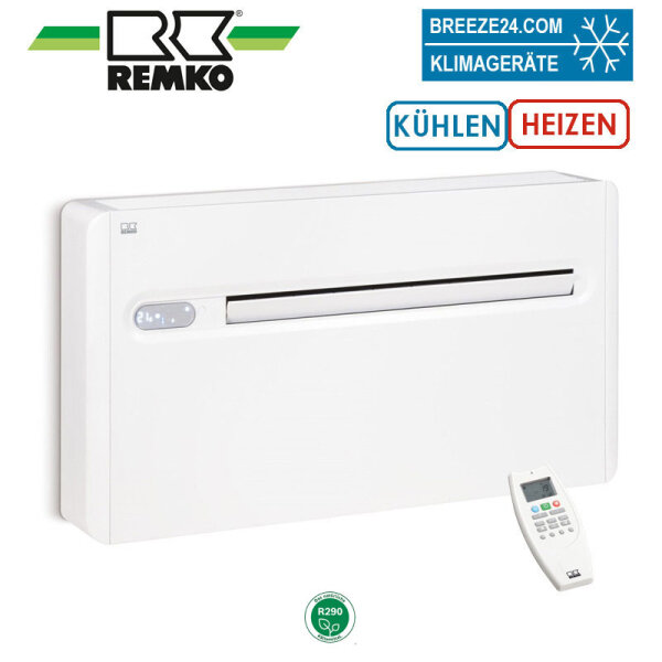 Remko KWT 180 DC Kompakt-Klimagerät 1,7 kW -  R290 für 1 Raum 20 - 25 m²