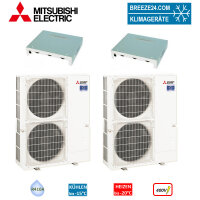 Mitsubishi Electric CU-ZRP38C 2 x PUHZ-ZRP200YKA +...
