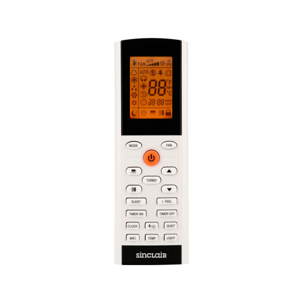 Sinclair Set Wandgerät TERREL SIH-13BITW + SOH-13BIT weiß 3,5 kW | Raumgröße 35 - 40 m² | WiFi